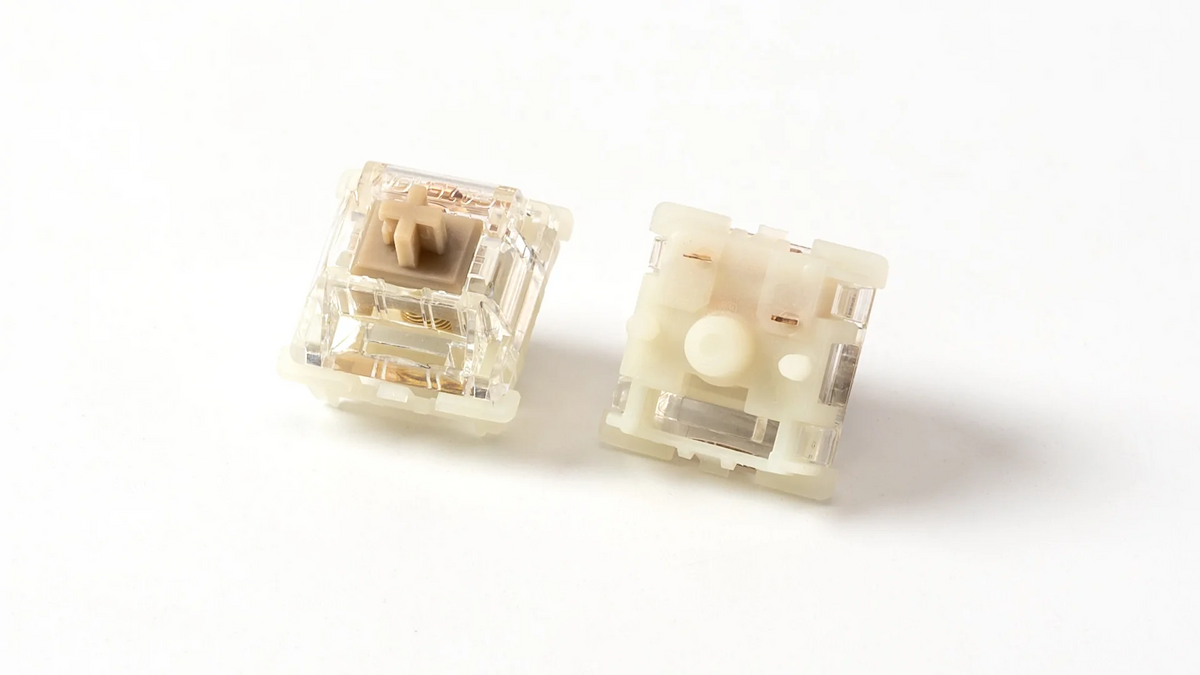 Gateron Baby Raccoon Linear Switches Mino Keys