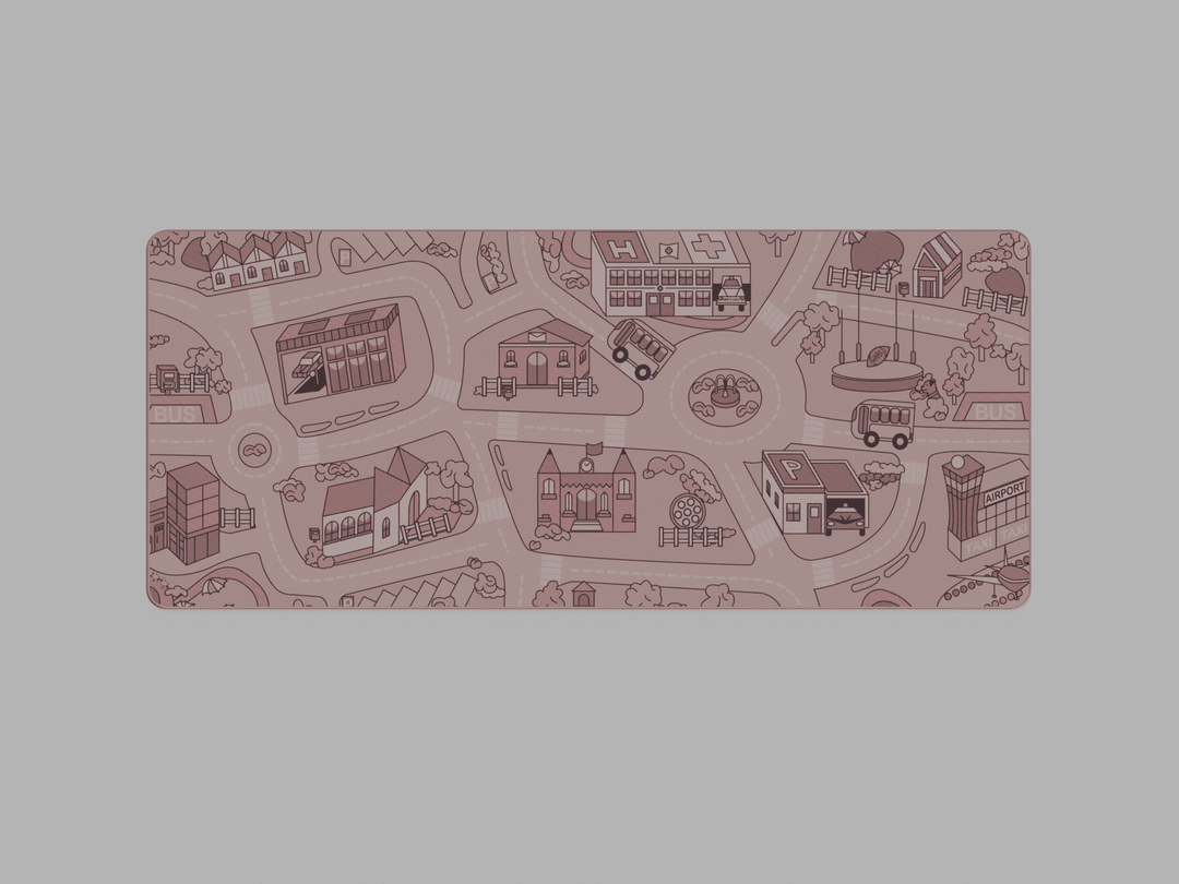 Busy Town Deskmat [In-Stock]