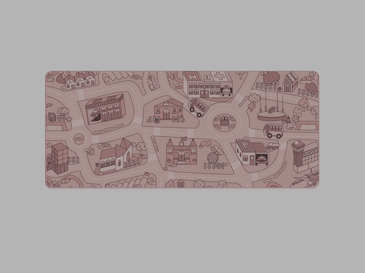 Busy Town Deskmat [In-Stock]