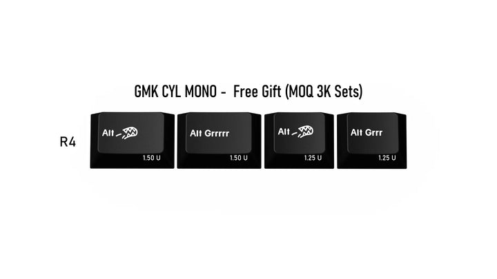 GMK CYL MONO Keycaps