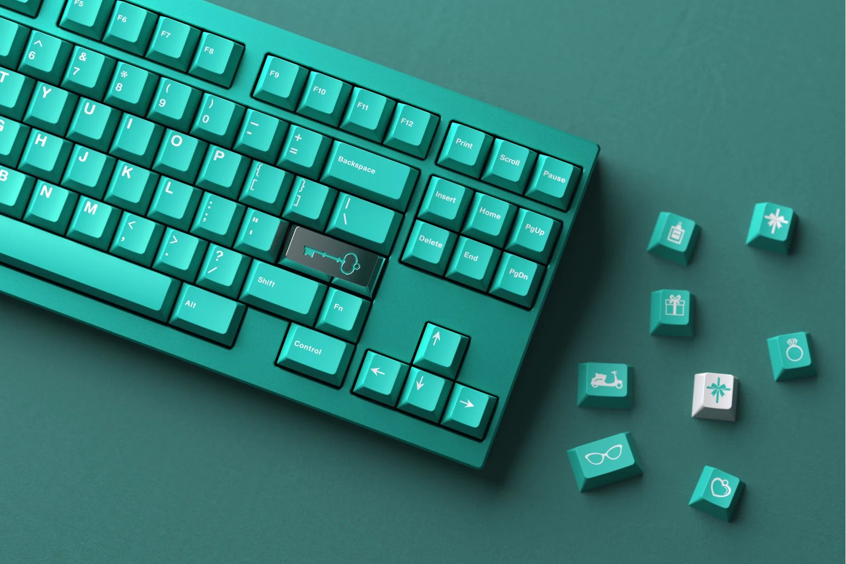 Tiffany Inspired Keycap Set
