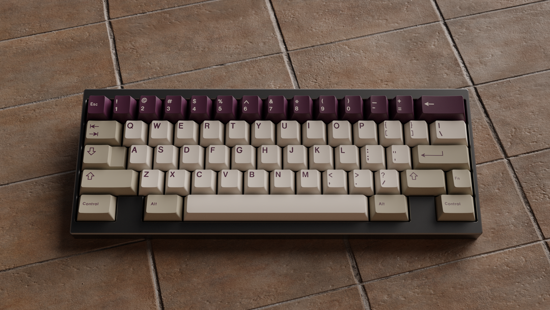 GMK CYL Violet Alert Keycaps [In-Stock]