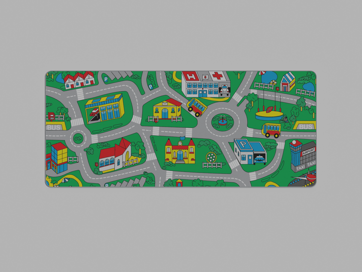 Busy Town R3 Deskmat [In-Stock]