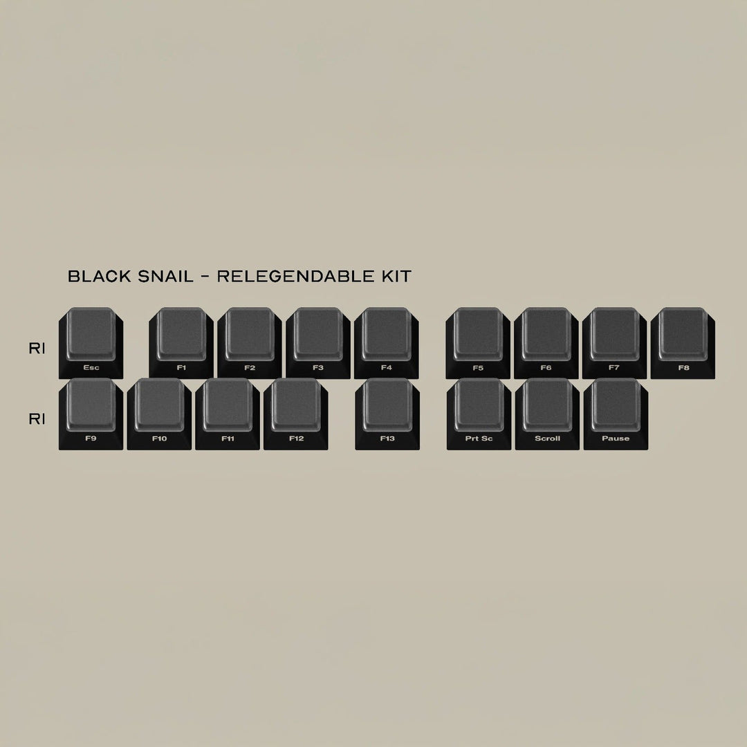 GMK CYL Black Snail