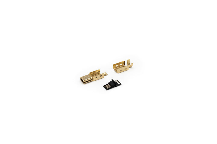 Mini-USB Gold Connector