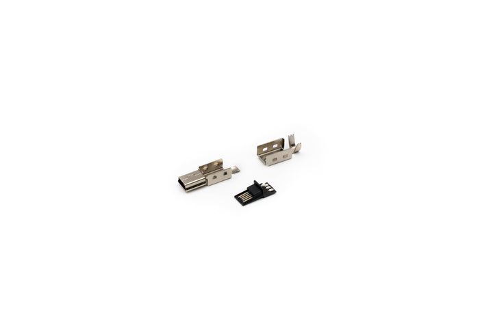 Mini-USB Silver Connector