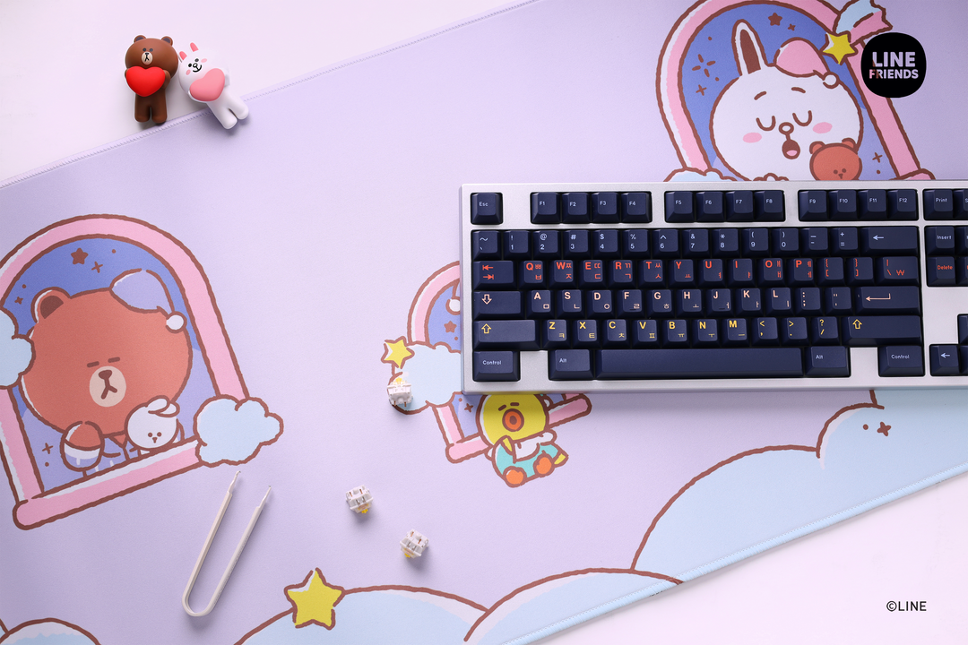 LINE FRIENDS Dreamy Night Deskmat