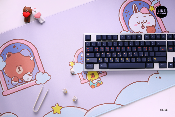 LINE FRIENDS Dreamy Night Deskmat